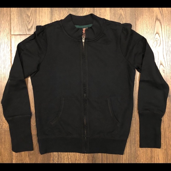 Lucky Brand Jacket NWOT Zip Unique Embroidered Dragon Design Size Medium - Picture 2 of 6